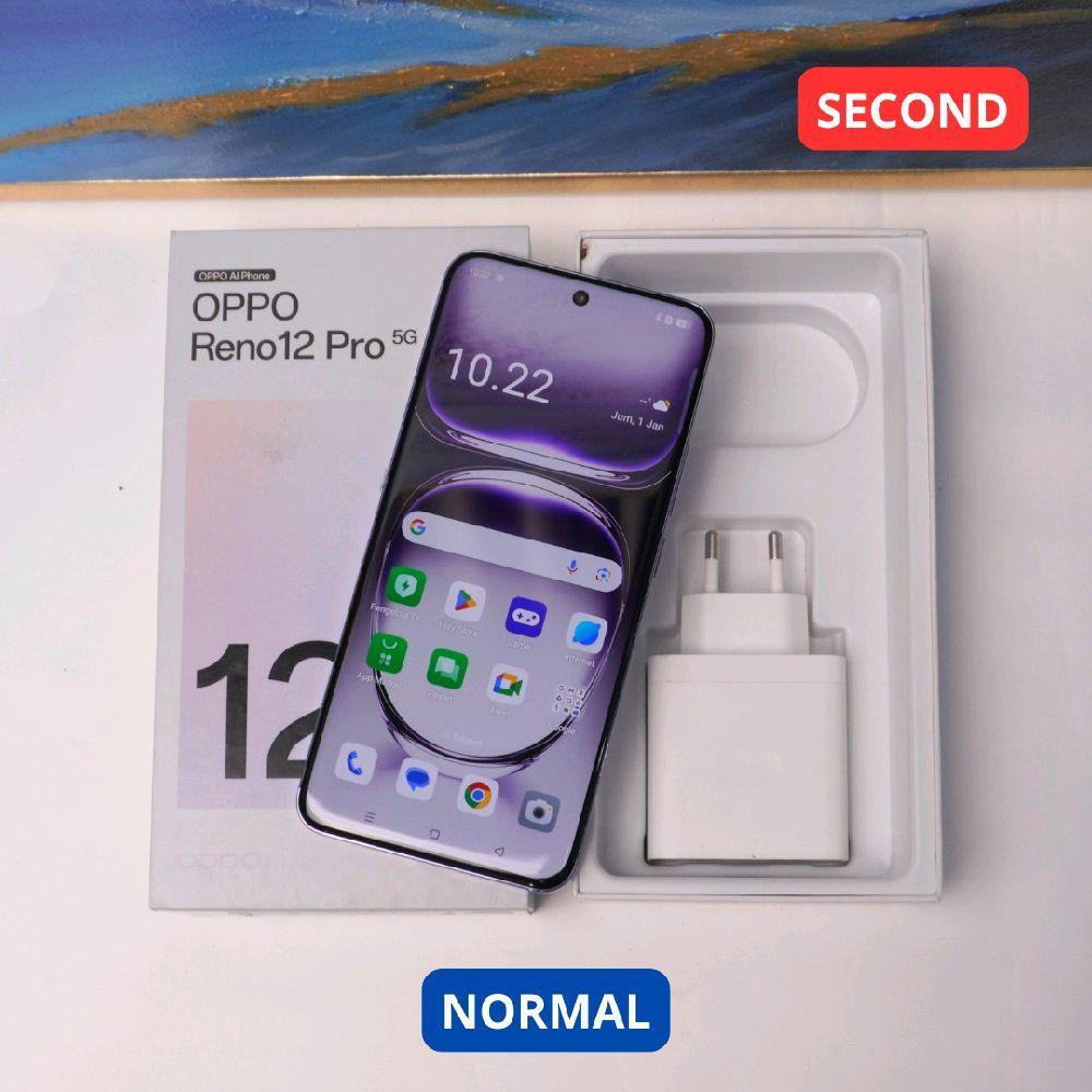 OPPO RENO 12 PRO 12/512 GB (5G)  HP SECOND ORIGINAL SINAR MUTIARA CELL