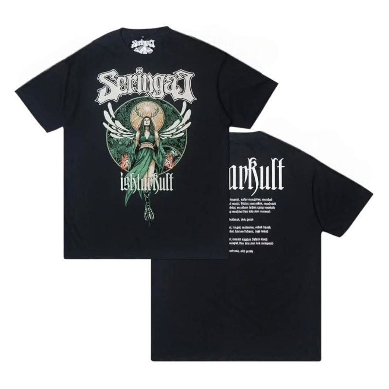 Tshirt Seringai Ishtarkult Vol.1 Katun Original