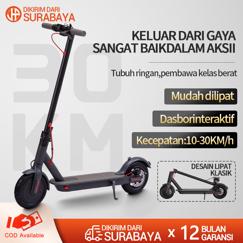 PROMO SPESIAL SHOPEE Skuter Listrik Lipat / Electric Scooter 8,5 inci masa pakai baterai 25 km / Sco