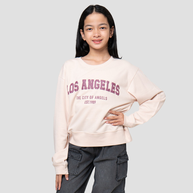 Nevada Basic City Sweater Anak Perempuan 122951254
