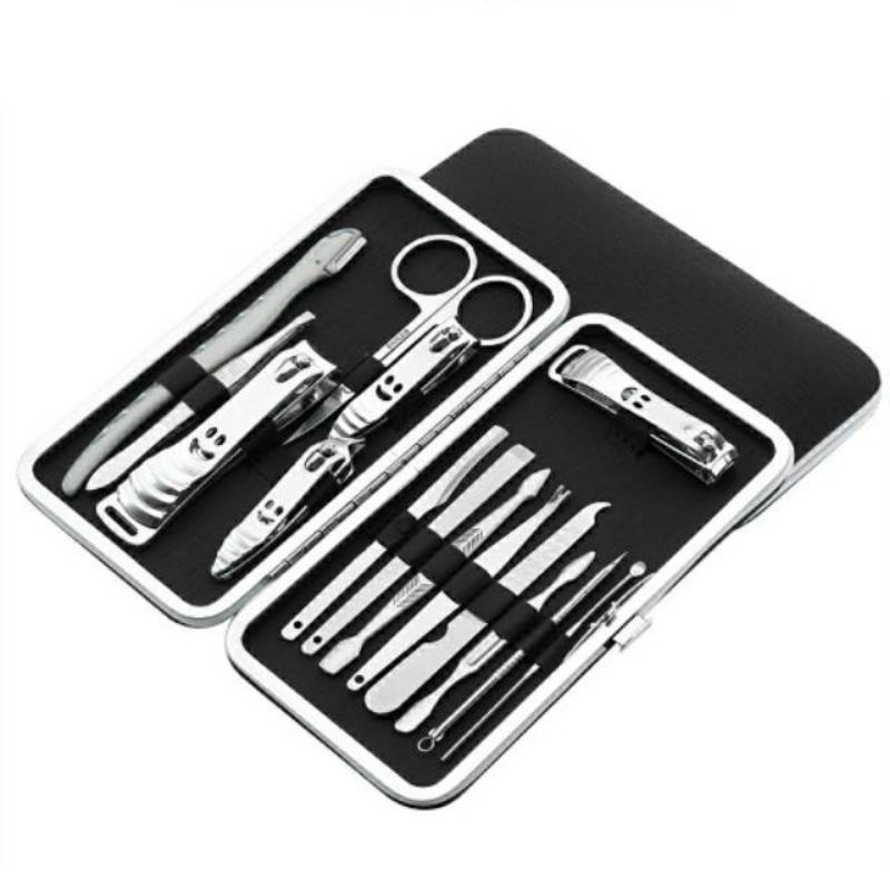 Alat potong kuku / gunting kuku lengkap 15 set menicure pedicure terlaris