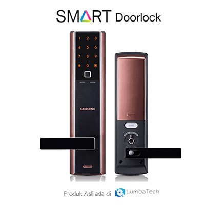 Kunci Pintu Digital - Samsung Smart Lock SHP DH 538 | Sidik Jari, PIN, Kunci Manual & *Wifi