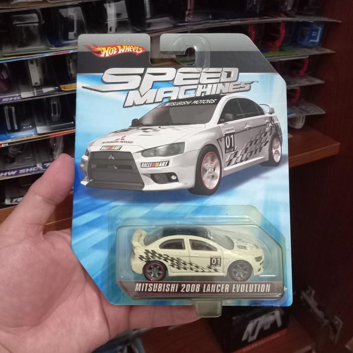 Hotwheels Speed Machines 2008 Mitsubishi Lancer Evolution