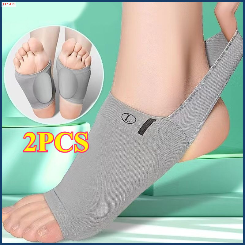 2Pcs Insole Kaki Datar Flat Foot Arch Support terapi Kaki Datar Untuk Kaki Datar Terapi Alas