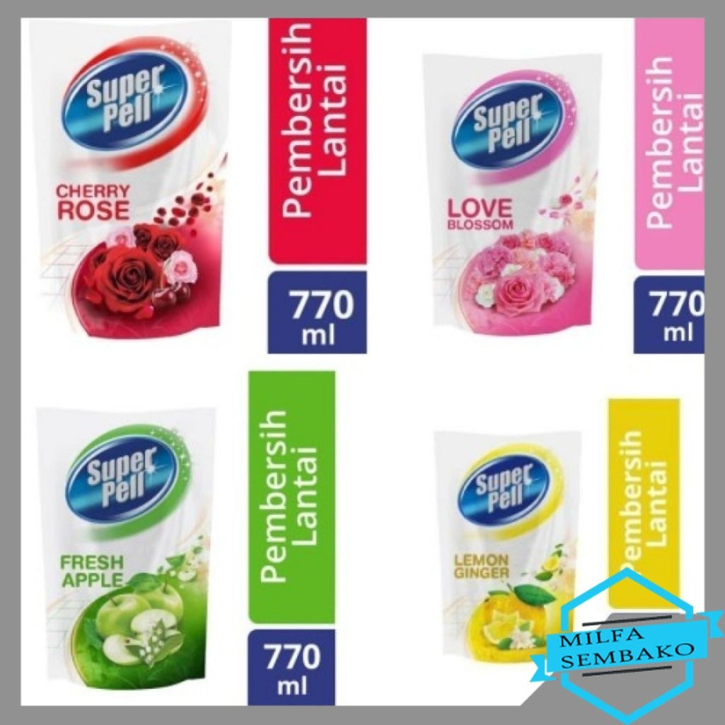 HS311 SUPERPEL PEMBERSIH LANTAI 770ML