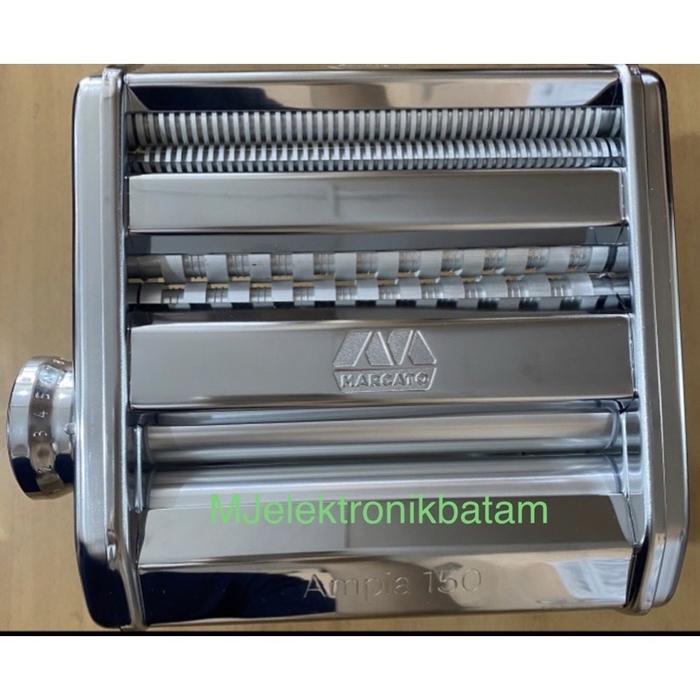 ￼Ampia Marcato 150 Original 100% Italy Gilingan Aluminium Anti Karat Gilingan Mie Pasta Maker Molen 