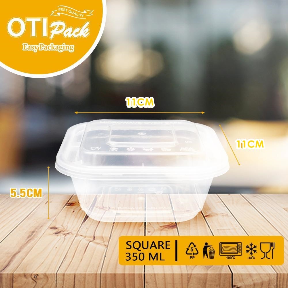 OTI Pack Thinwall Kotak 350 ml 1000 ml 1500 ml 2000 ml 3000 ml