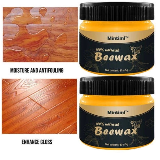 Gel Pelitur Cream Ajaib Pengkilap Furniture Kayu Jati Dan Pemoles Lantai Vynil Beeswax