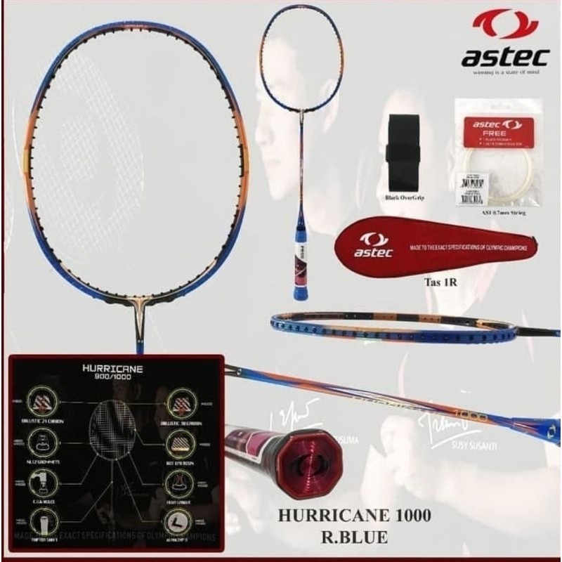 Raket Astec Hurricane 1000 Original