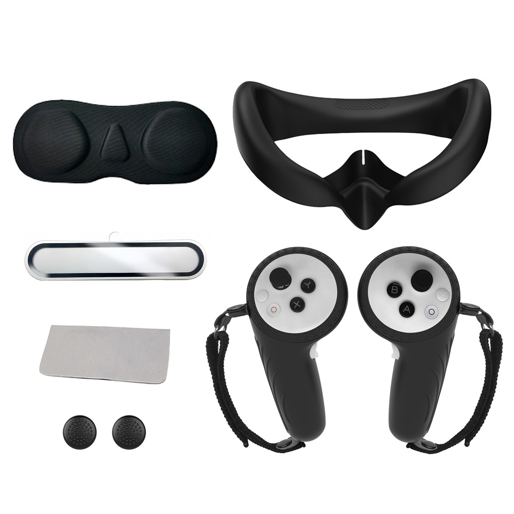 6 in 1 Protective Lens Case Anti-Leakage Eye Pad Face Mask VR Accessories Set VR Shell Cover for pic