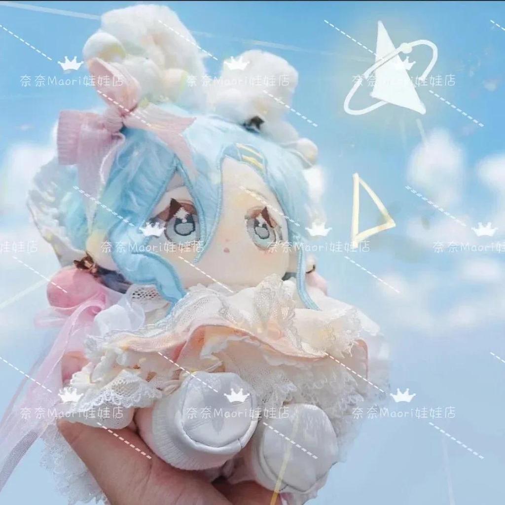 20cm Anime Reverse:1999 37 Cartoon Attribute Cosplay Soft Plush Doll Body Dress Up Stuffed Plushie T