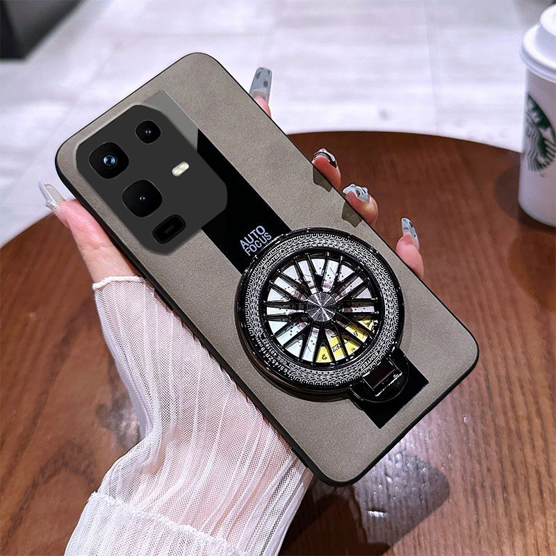 For Infinix Note 50 Pro Plus 50X 50S Case Luxury Sheepskin Creative Gyro Stand Drop Protection for I