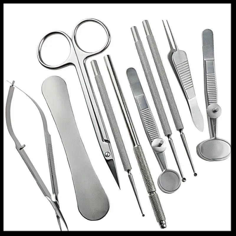 BADABEST 1Set Ophthalmic Meibomian Flap Eyelid Forceps Clip Eye Apparatus Meibomian Gland Granuloma 