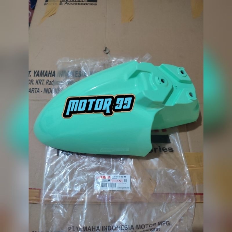 SPAKBOR DEPAN FINO 125 fi HIJAU TCOKA ORI YGP