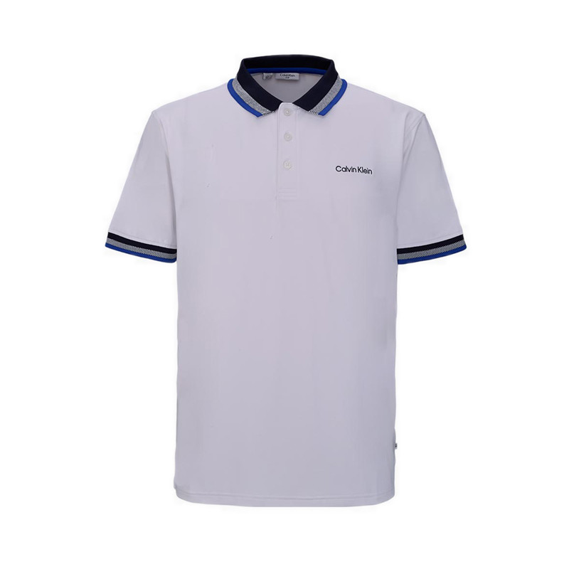 Calvin Klein Golf Greenville Jersey Polo Men's - White