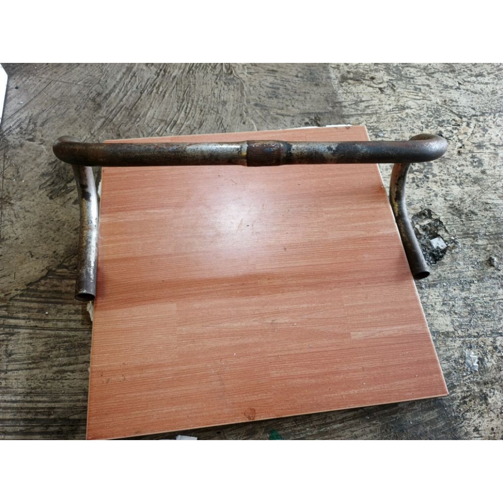 stang sepeda balap jadul besi panjang 39 cm antiq