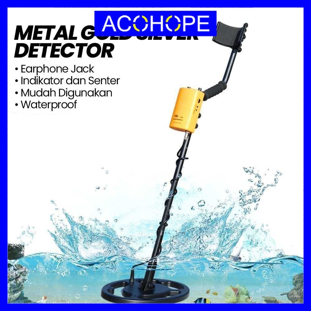 Acohope Pendeteksi Logam Metal Gold Silver Detector Finder - ST944