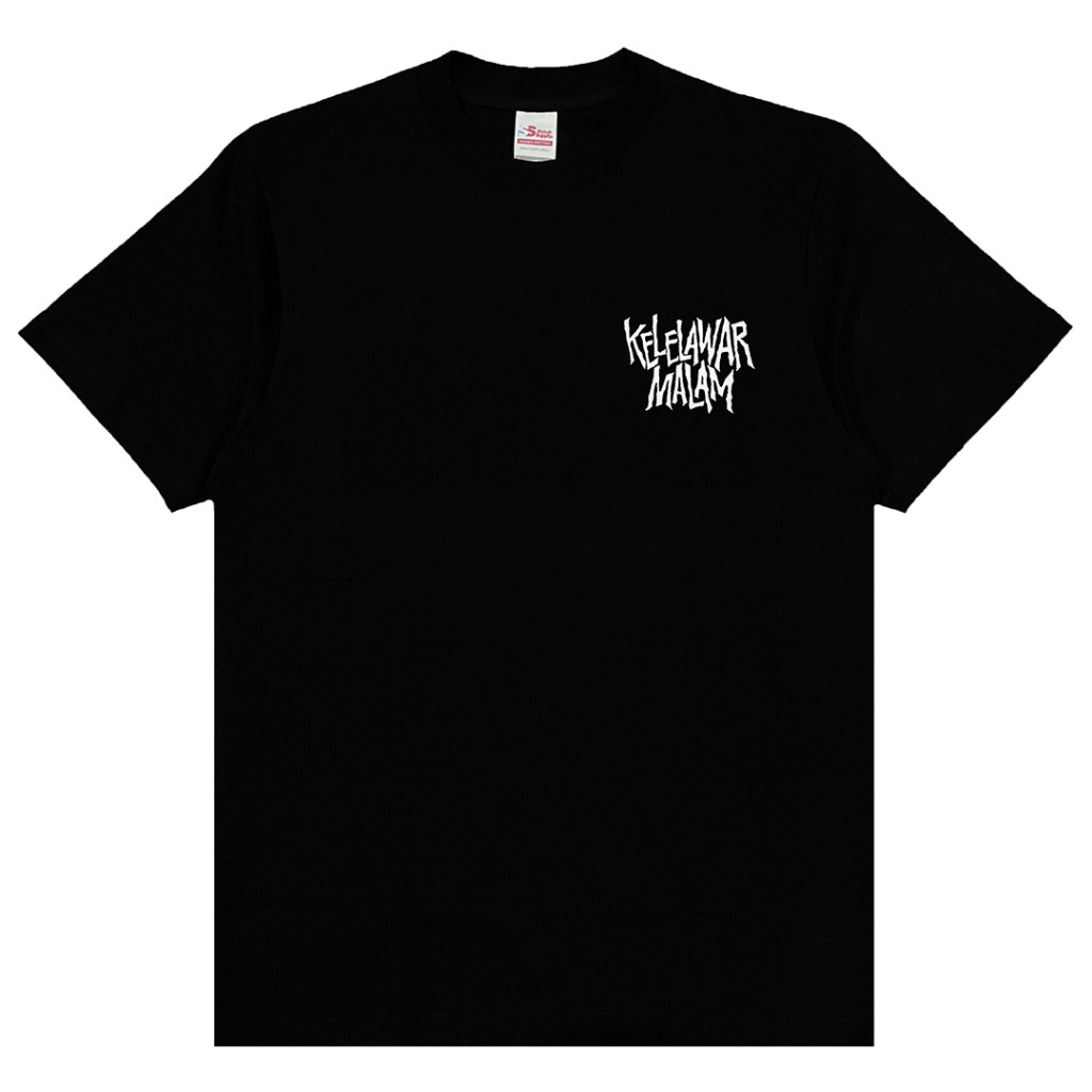 Tshirt KELELAWAR MALAM - LOGO | Kelelawar Malam Official Merchandise Kaos Tee Tops oversize