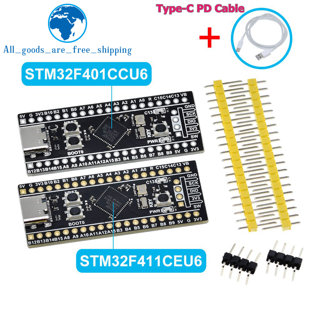 TZT STM32F401 Development Board STM32F401CCU6 STM32F411CEU6 STM32F4 Learning Board For Arduino