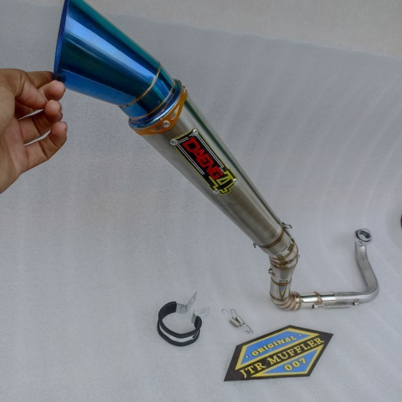 KNALPOT RACING DAENG4 Mio soul sporty smile Karbu M3 J S Z Gear GT Fino Dll