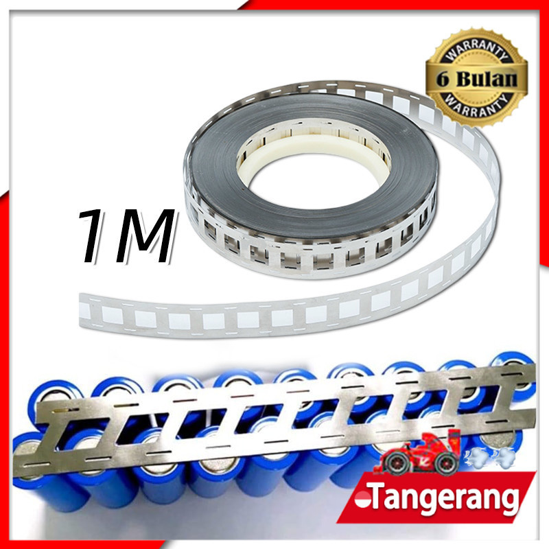 1Meter Lithium Battery Nickel Strip / Plat Nickel Strip Baterai Welding 18650