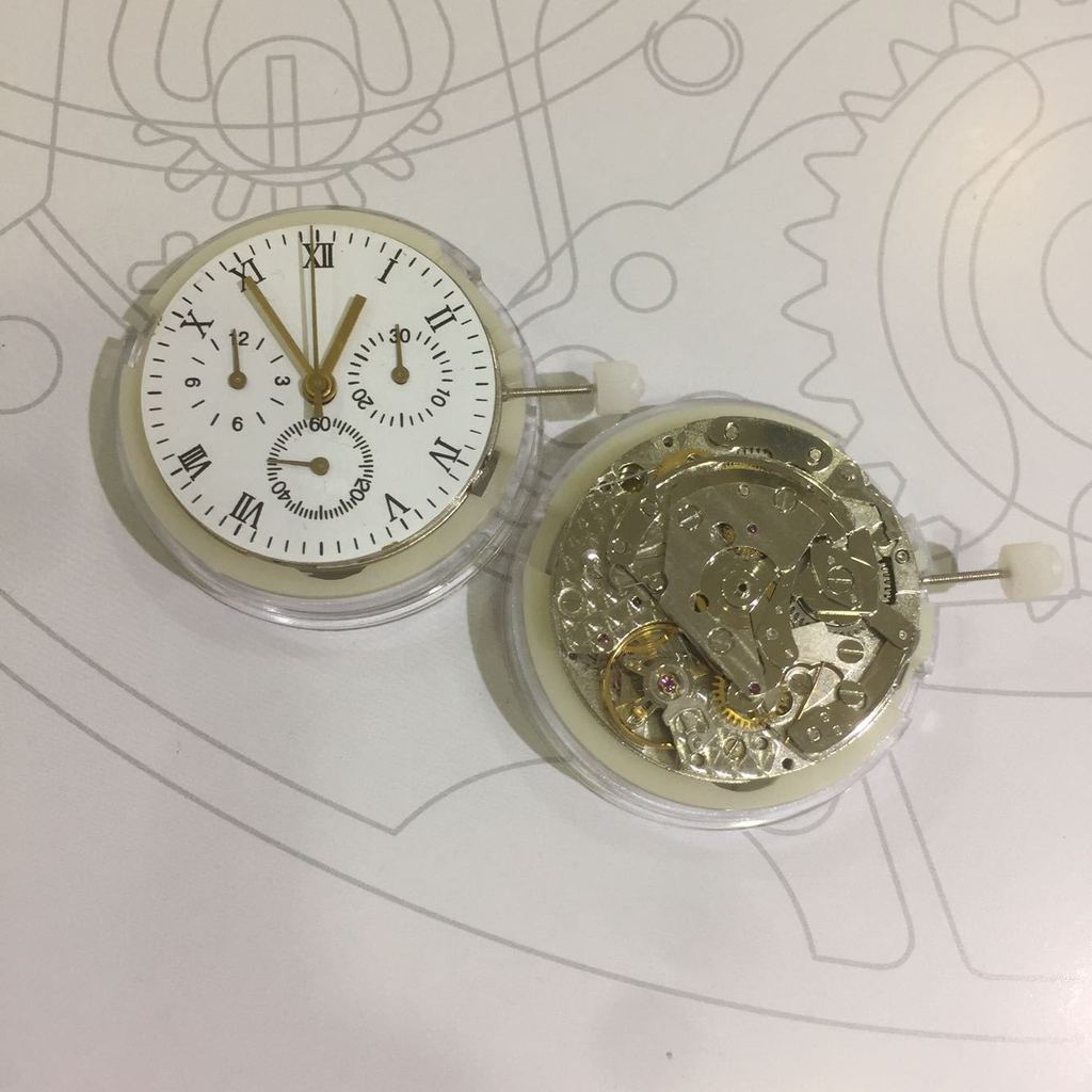 25 jewels Watch Movement 7753 Automatic Mechanical Watch Movement Chronogrpah For ETA 7753 Watch Aut