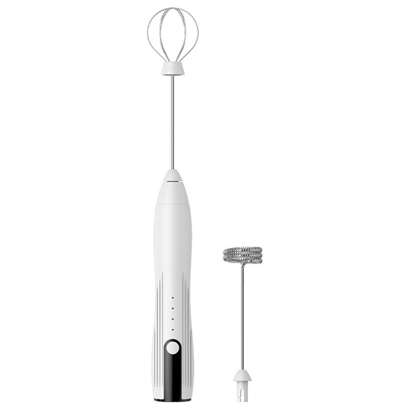 Handheld Milk Frother, USB Rechargeable Milk Frother, Mini Milk Frother, 3-Speed Adjustable For Eggs