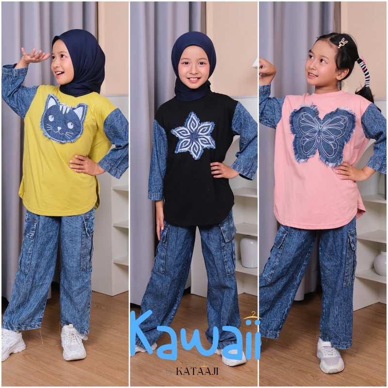 KEENAN KWAII-KAOS ANAK-ICONIC LEVIS