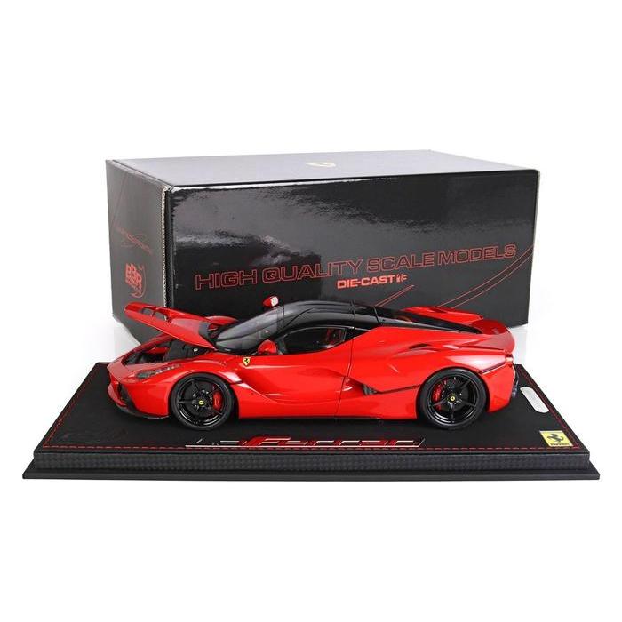 1/18 BBR FERRARI LaFERRARI ROSSO CORSA 322 BLACK WHEELS