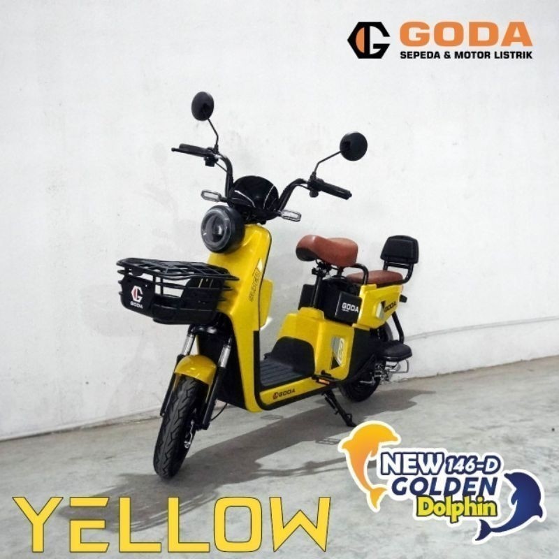 TERBARU sepeda listrik Goda 146D goda golden