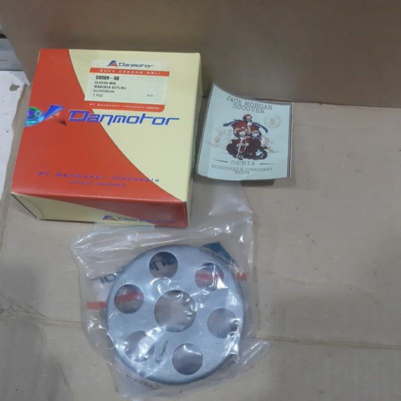 mangkok kopling per 6 vespa super danmotor