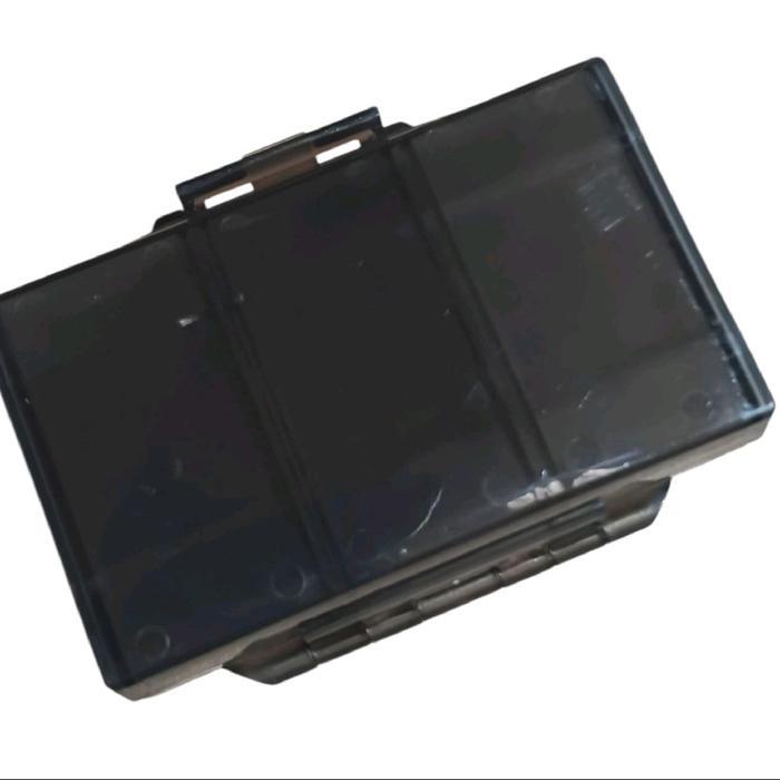 CASE BATERAI / BOX BATRE 12SLOT - Hitam by Mixmaxtoys