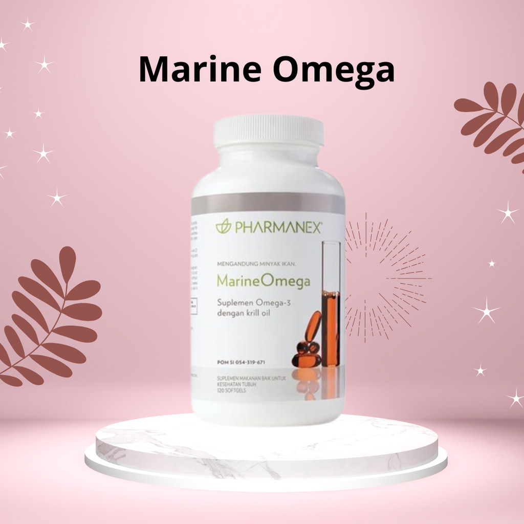 Mooie Nu Skin Marine Omega Original Suplemen Omega 3 Minyak Ikan Premium Untuk Jantung