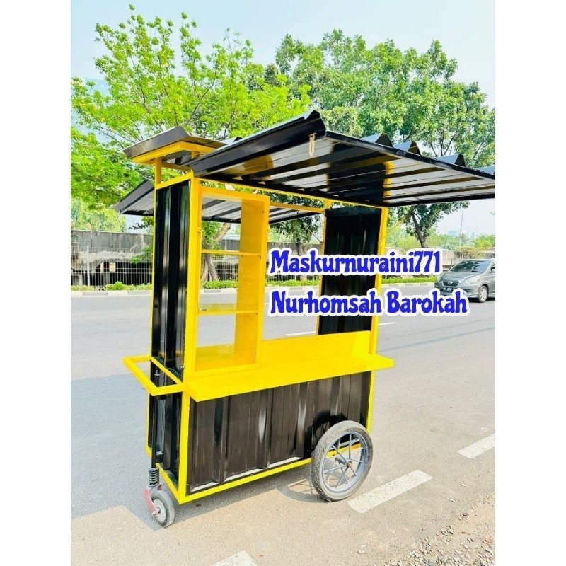 Gerobak kontainer, gerobak semi kontainer