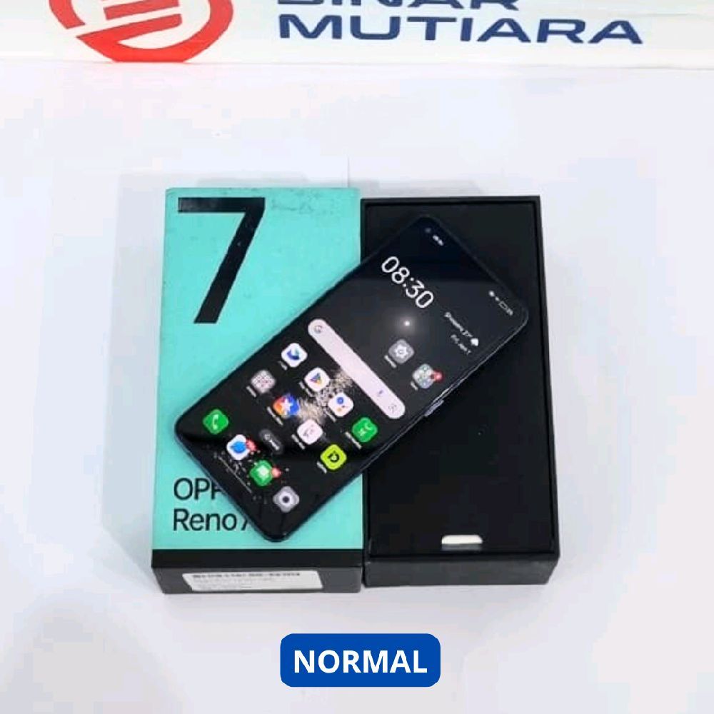 OPPO RENO 7 8/256 GB (5G) HP SECOND ORIGINAL SINAR MUTIARA CELL