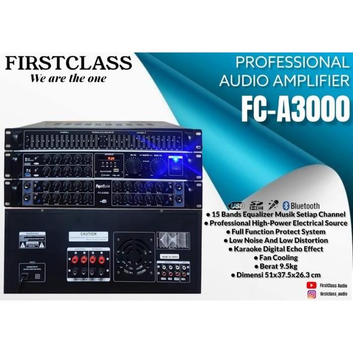 Mixer Amplifier Firstclass fc a3000/fca3000