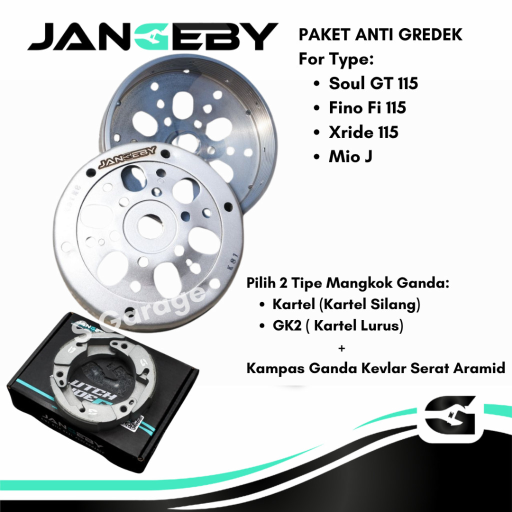 JANGEBY MANGKOK GANDA SET KAMPAS GANDA Mio J Mio GT Soul GT 115 Fino Fi 115 Xride 115