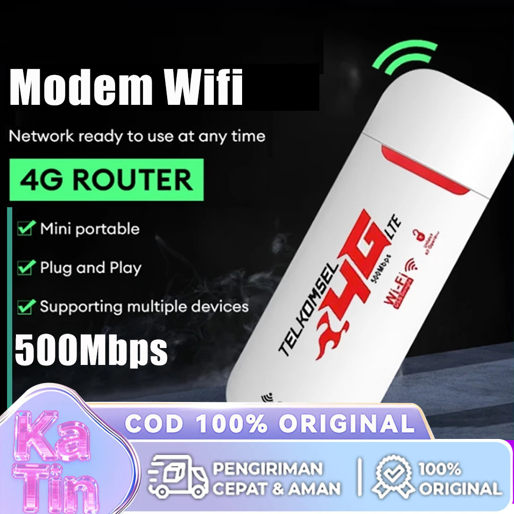 Modem Wifi 4G USB 500Mbps All WIFI 4G LTE Wi Fi portabel All Operator LTE Modem USB Modem Mifi Mendu