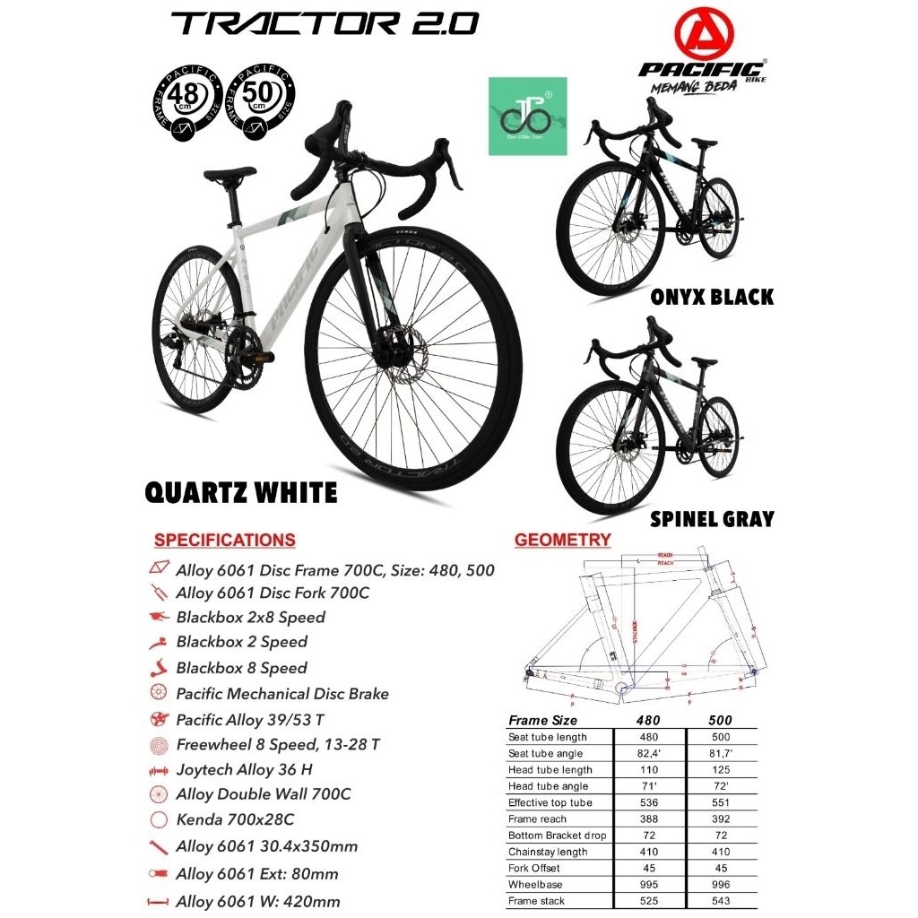 Sepeda Balap Pacific Tractor 2.0