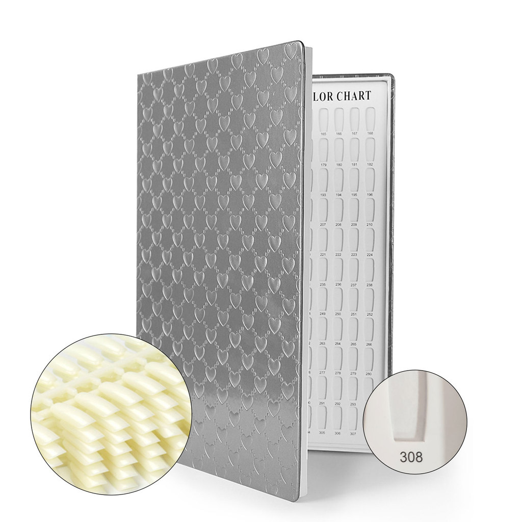 120/160/240/308 Nail Display Book Tips for Display Color Book Nail Polish Chart Polish Card Board Sa