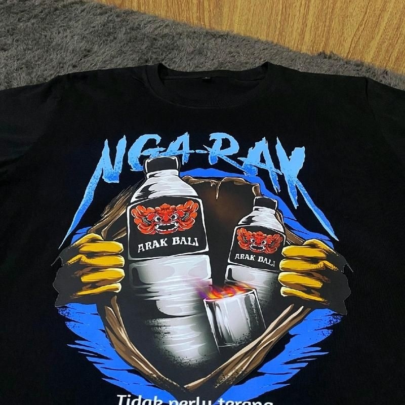 Kaos Ngarak Arak Bali / Baju T-shirt Distro Arak Bali Kaos Pria Dan Wanita