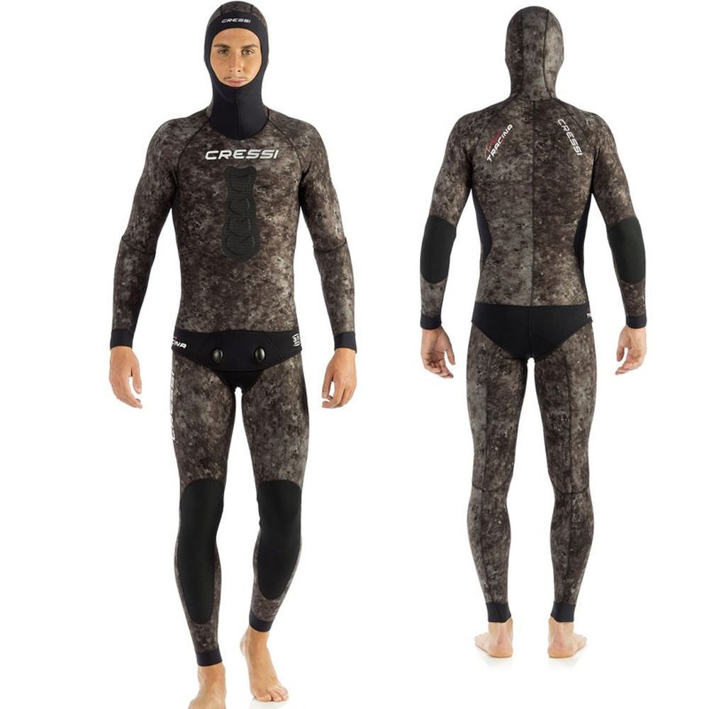 Wetsuit Cressi TRACINA Ultraspan V1.8 ( Spearfishing/Freediving) / Pakaian Selam / Baju Spearfishing
