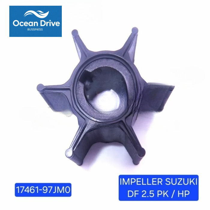Impeller / Wayer 17461-97JM0 Mesin Tempel Suzuki DF 2.5 PK / HP 4 Tak