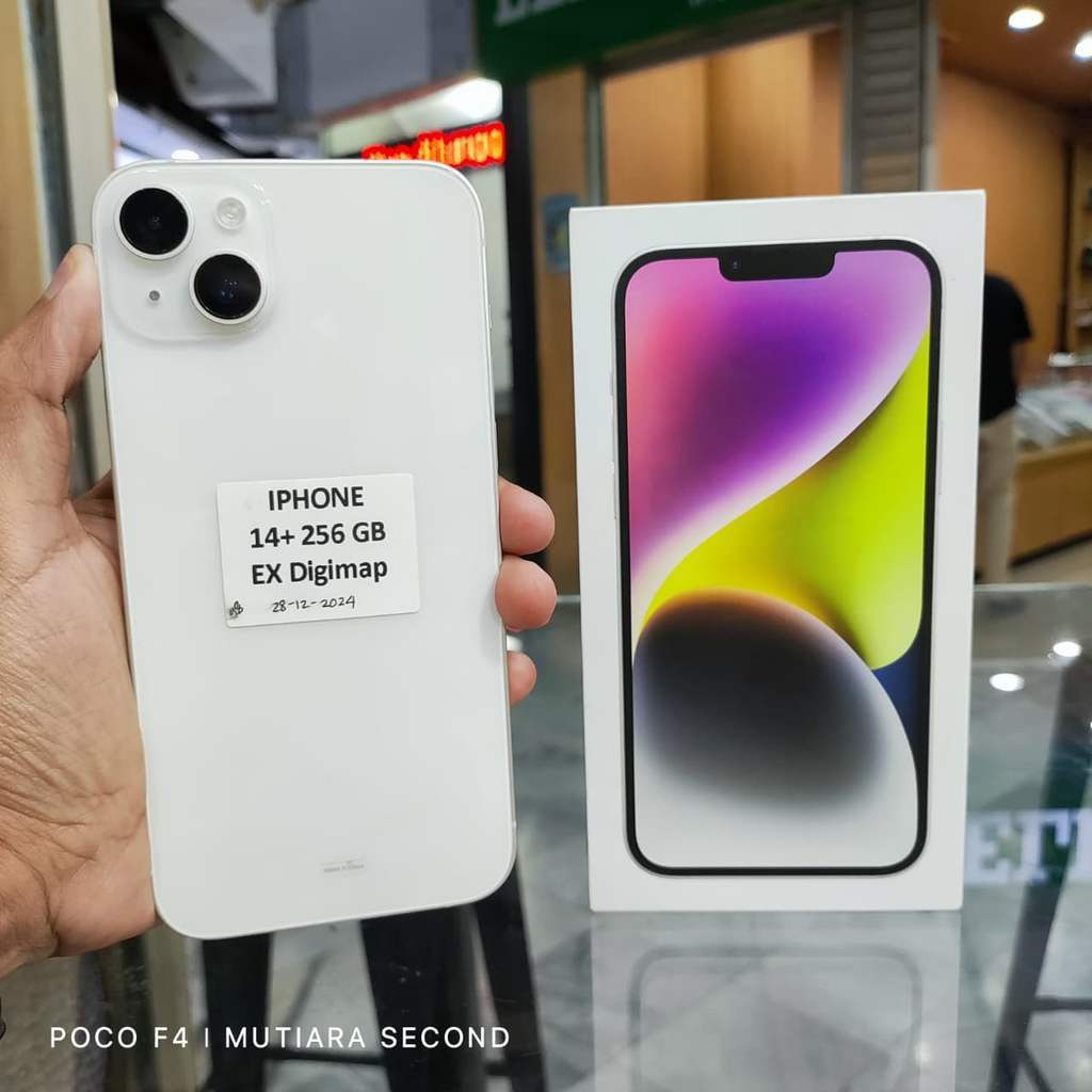 iPhone 14 Plus 256GB Second Resmi