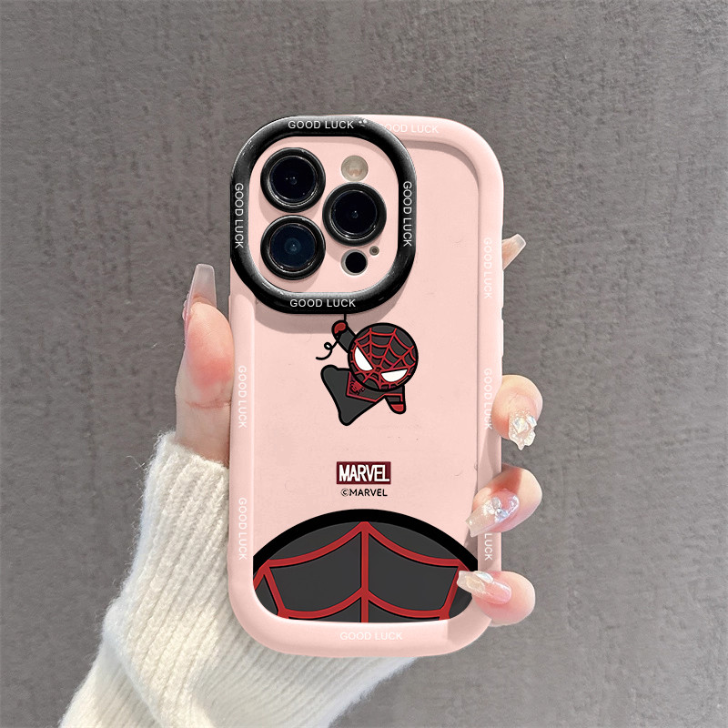 PFK847 Spider man untuk case oppo A55 A57 A57E A57S A58 A60 A74 A77 A77S A78 A79 A93 A94 A95 RENO4F 