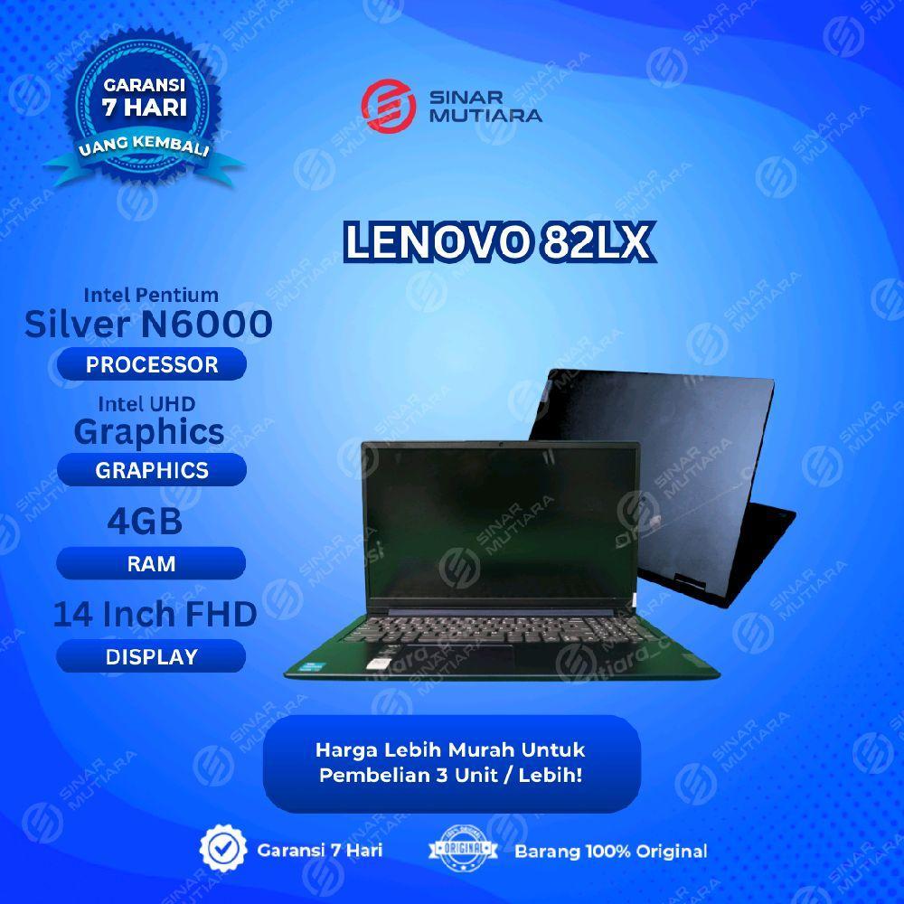 LENOVO 82LX PENTIUM SILVER N6000 4GB (14") - LAPTOP SECOND ORIGINAL SINAR MUTIARA CELL
