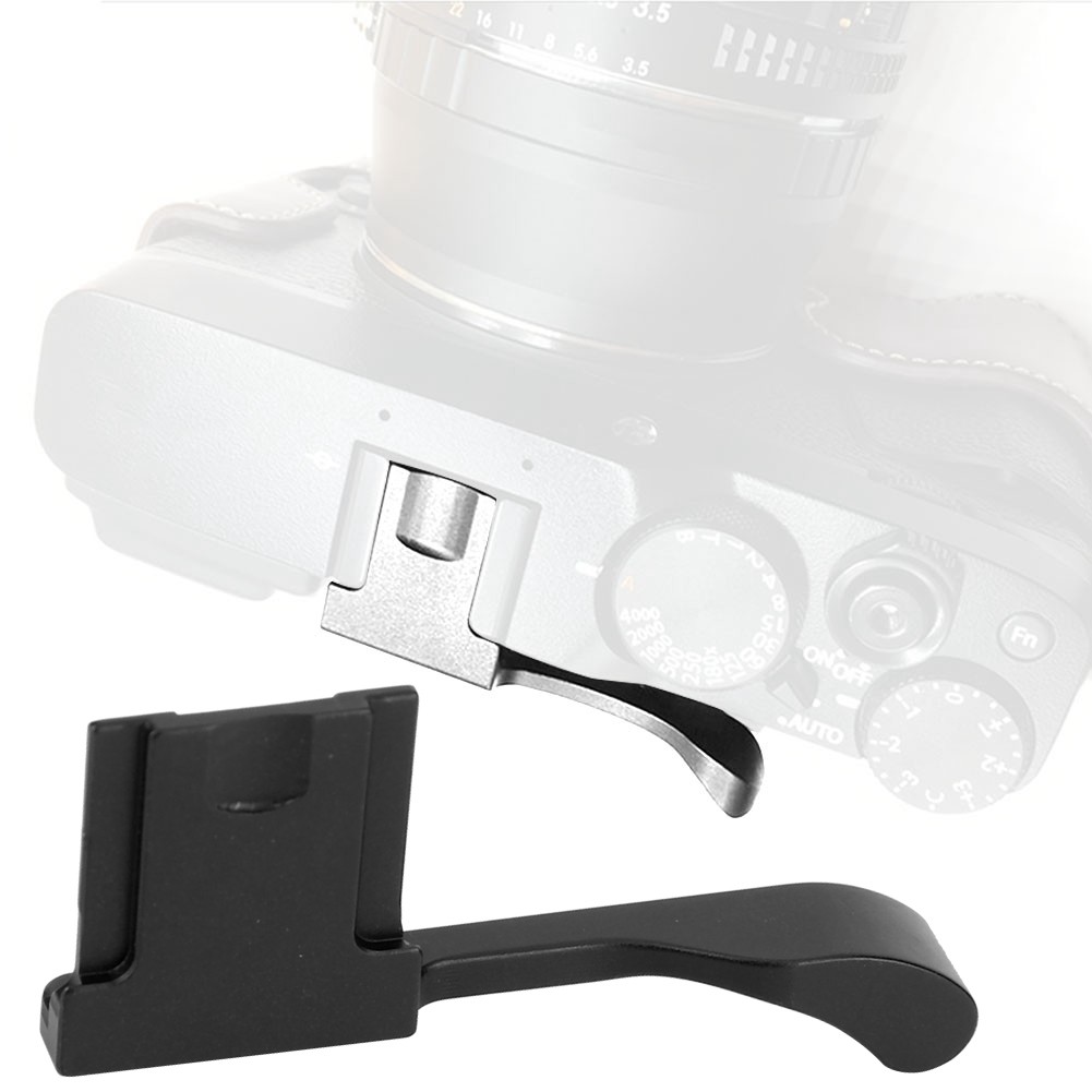 Camera Thumb Grip Camera Thumb Up Grip Aluminum Alloy Hot Shoe Thumb Up Hand Grip for Fuji X 100F X1