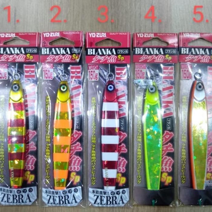 Yo-Zuri Metal Jig Blanka Zebra 150g - No 2 by Paula fishing