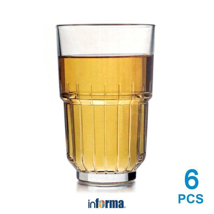 LIBBEY 355 ML SET 6 PCS LINQ GELAS