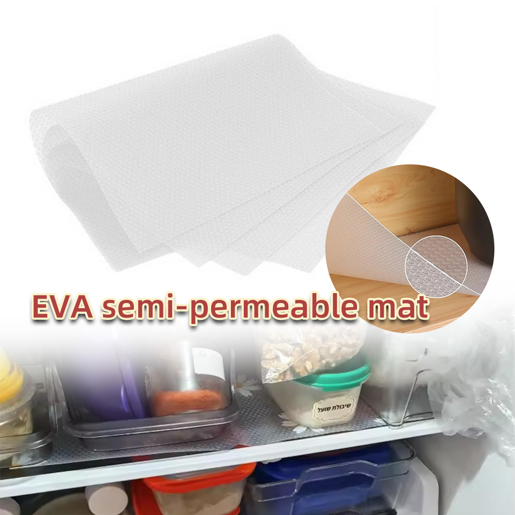 Alas lemari baju laci dapur Drawer Mat Kulkas Meja Lemari Cushion Sheet Waterproof Serbaguna Anti Sl